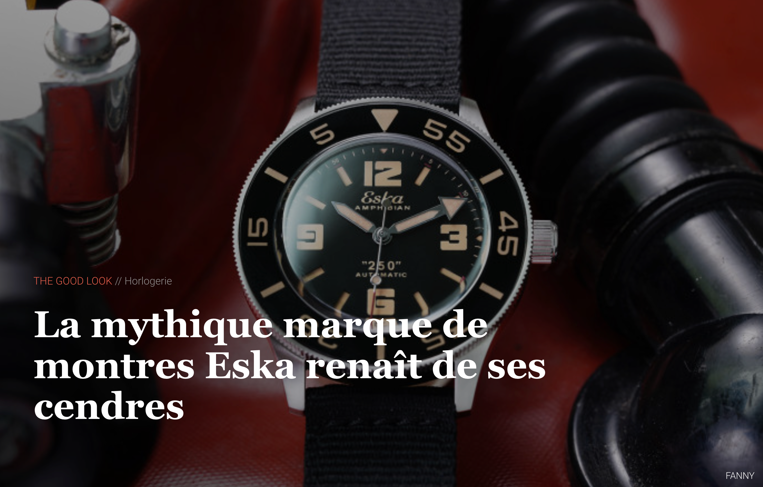 La mythique marque de montres Eska renaît de ses cendres