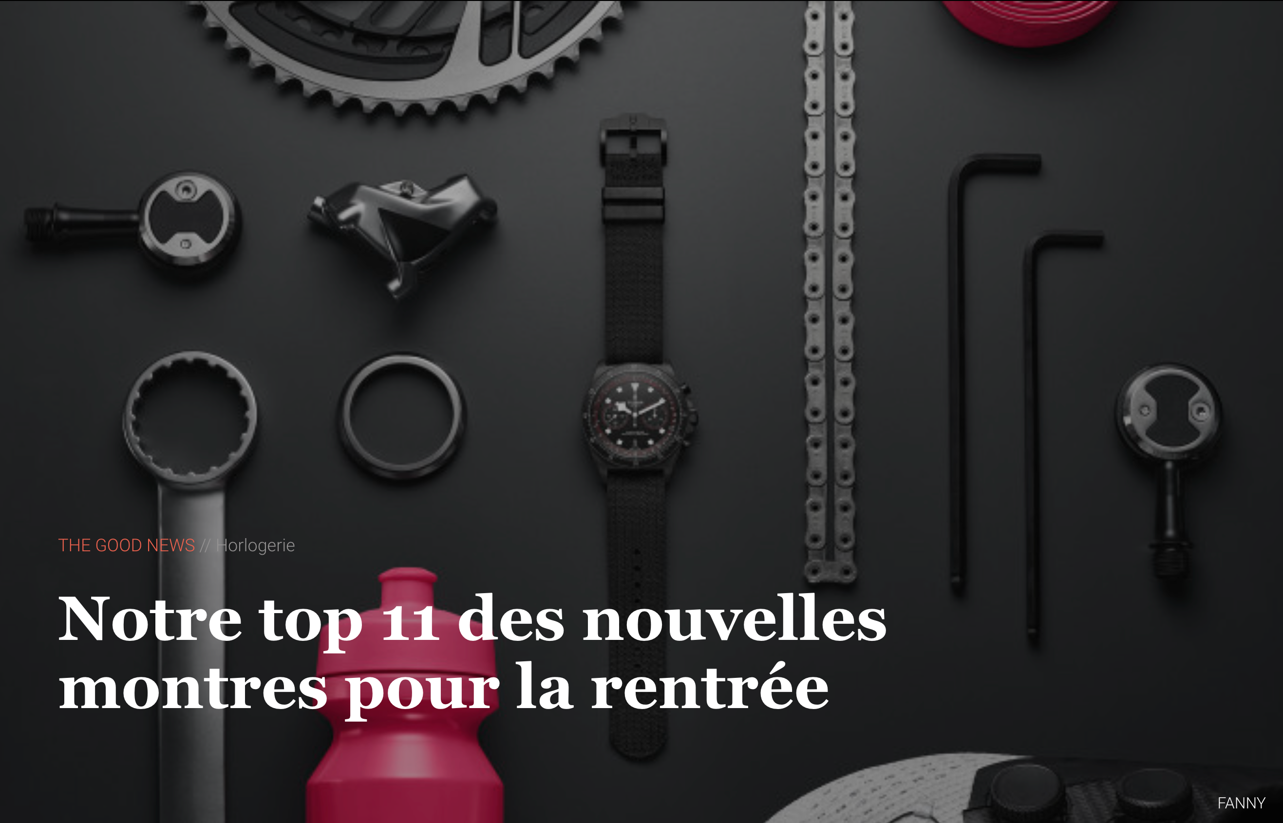 Notre top 11 des nouvelles montres pour la rentrée