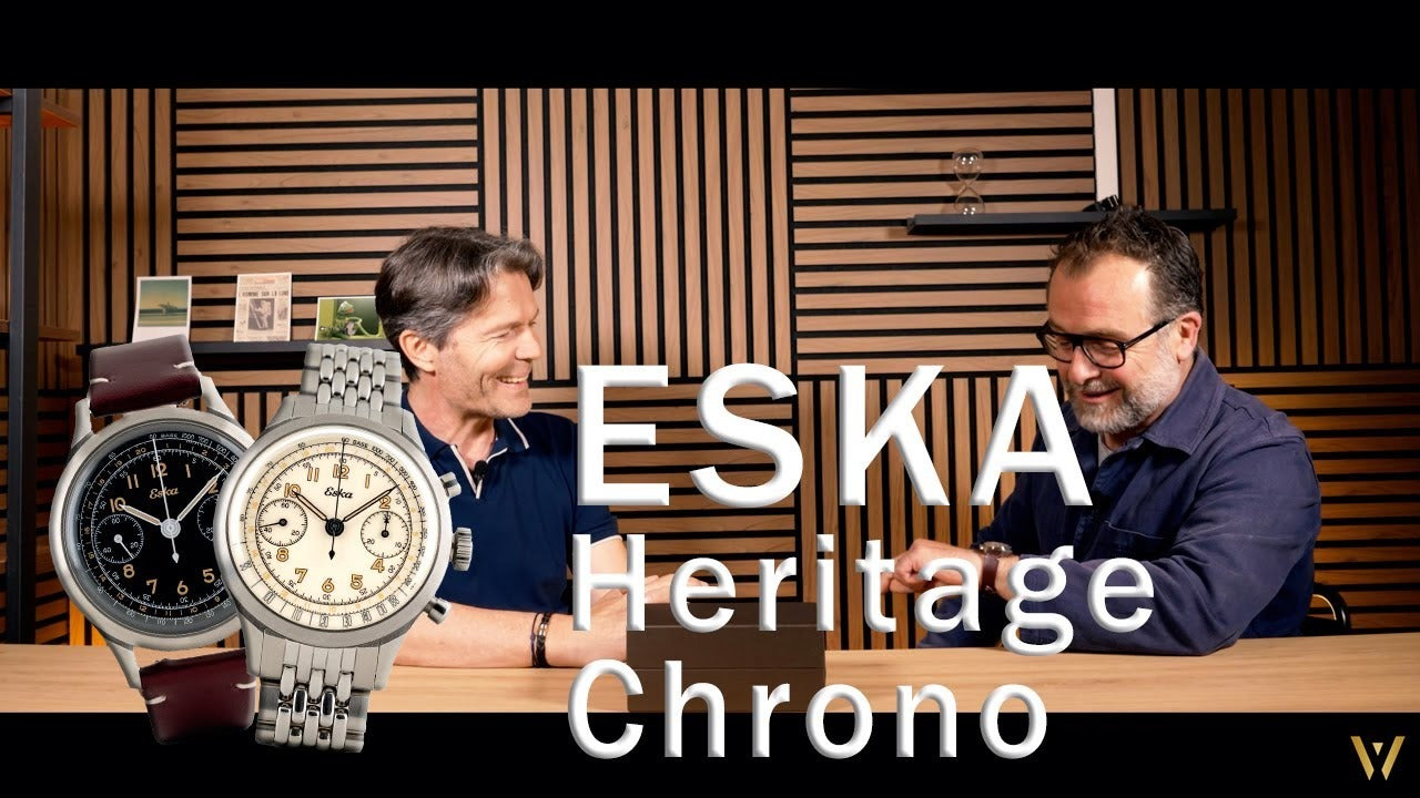 Nouvelles Eska Heritage Chronographes : lancement aujourd'hui