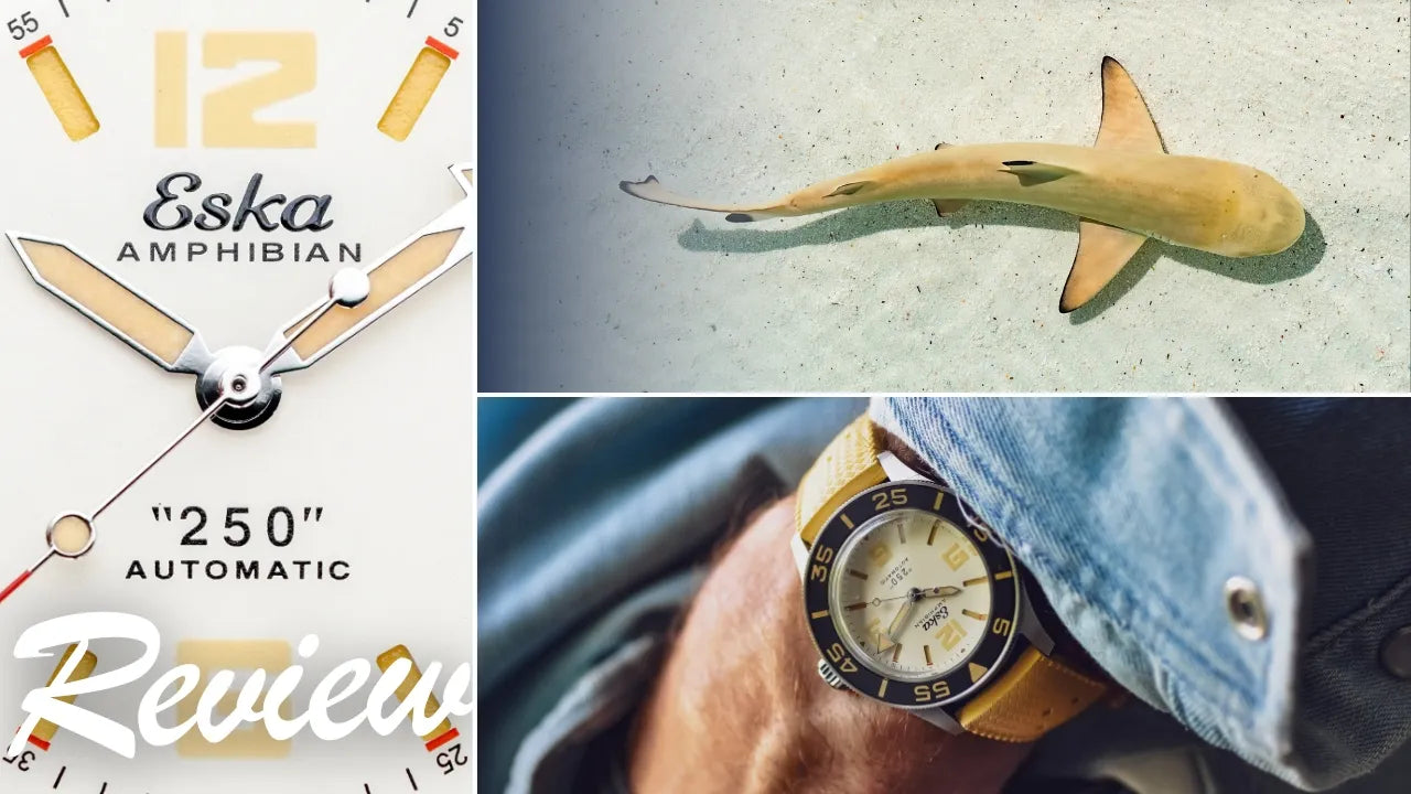 On a reçu la NOUVELLE MONTRE de chez ESKA : Et vous allez ADORER. UNBOXING | Eska White Shark