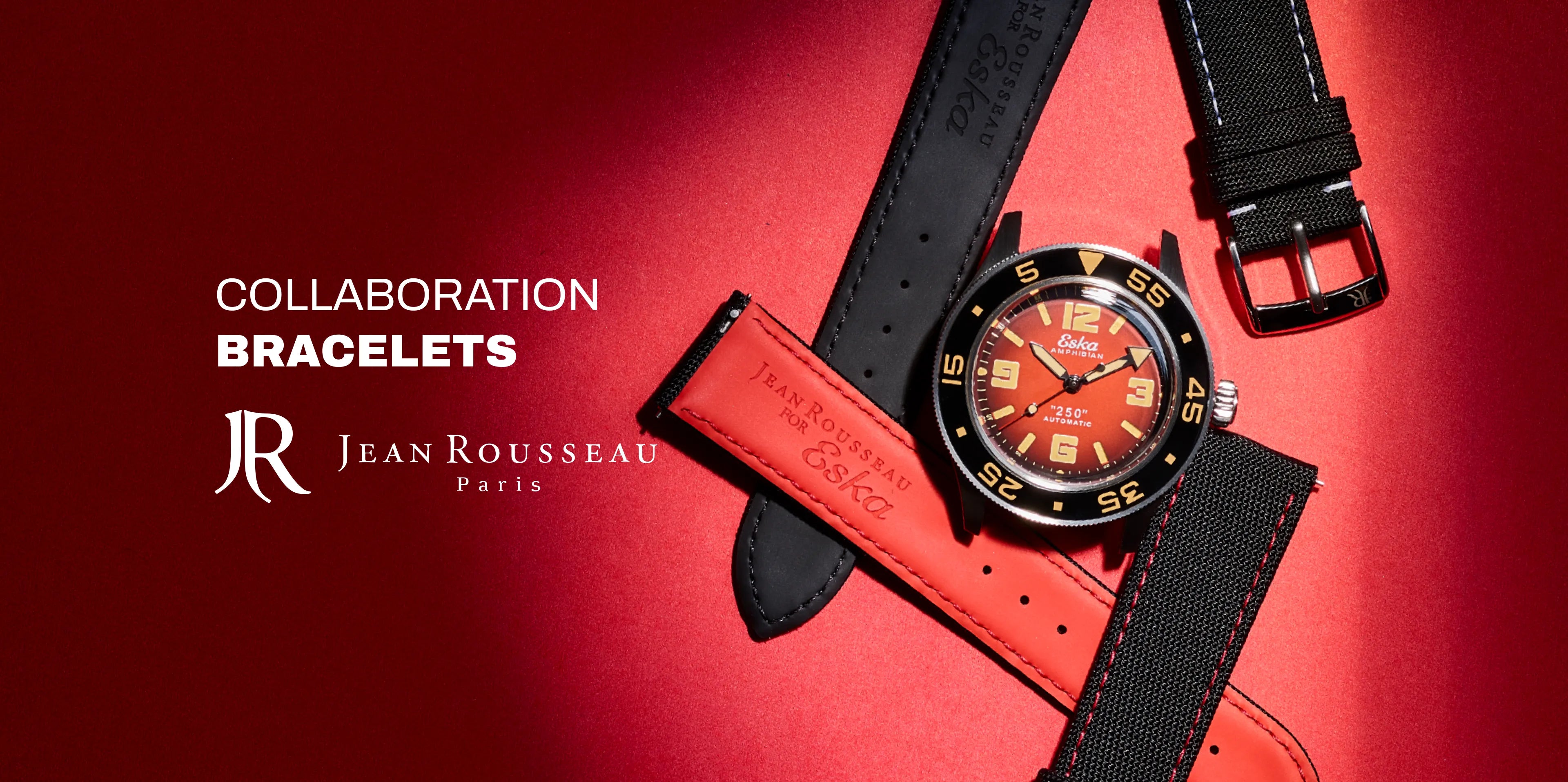 Collaboration Jean Rousseau X Eska Watches